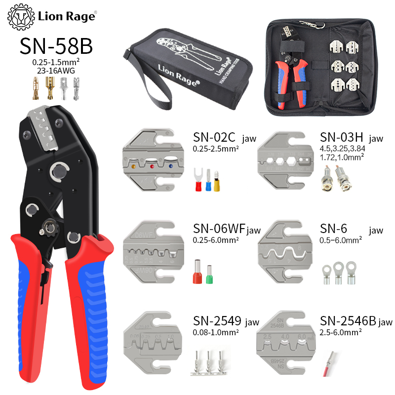 Mc4 Crimping Tool - Набор обжимных клещей с храповым механизмом