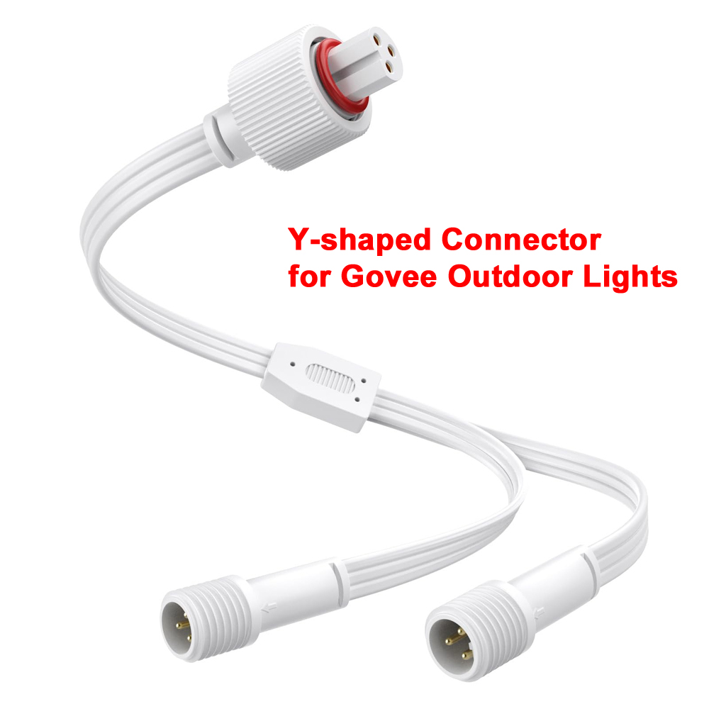 Cable Gland Waterproof - Y-образный разъем для наружных фонарей Govee