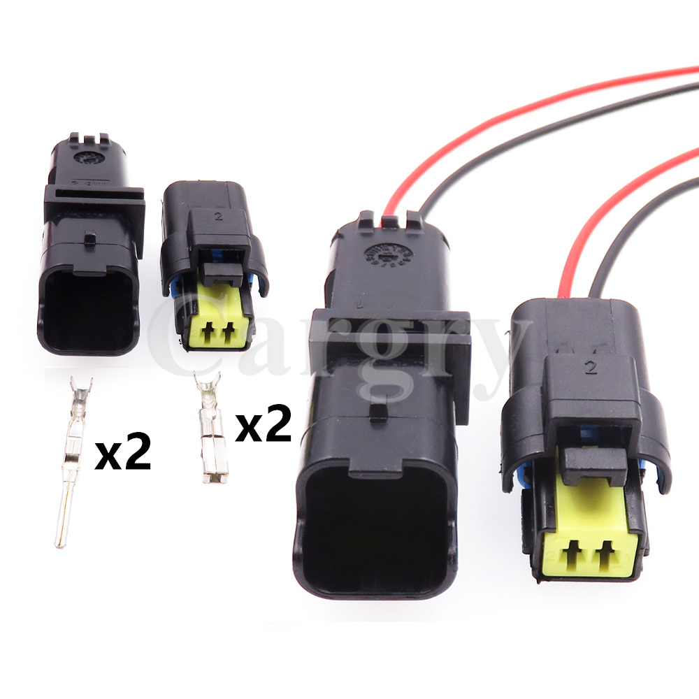 Cable Gland Waterproof - 1 компл. 2P Автомобильный датчик температуры