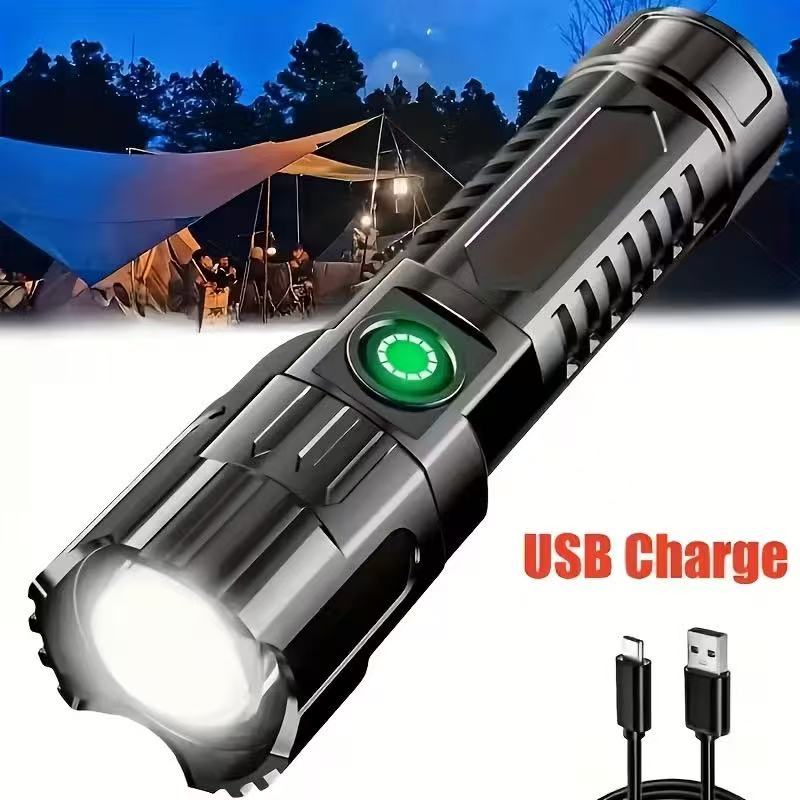 Renewable Energy Battery - Новый мощный светодиодный фонарик с USB-зарядкой,