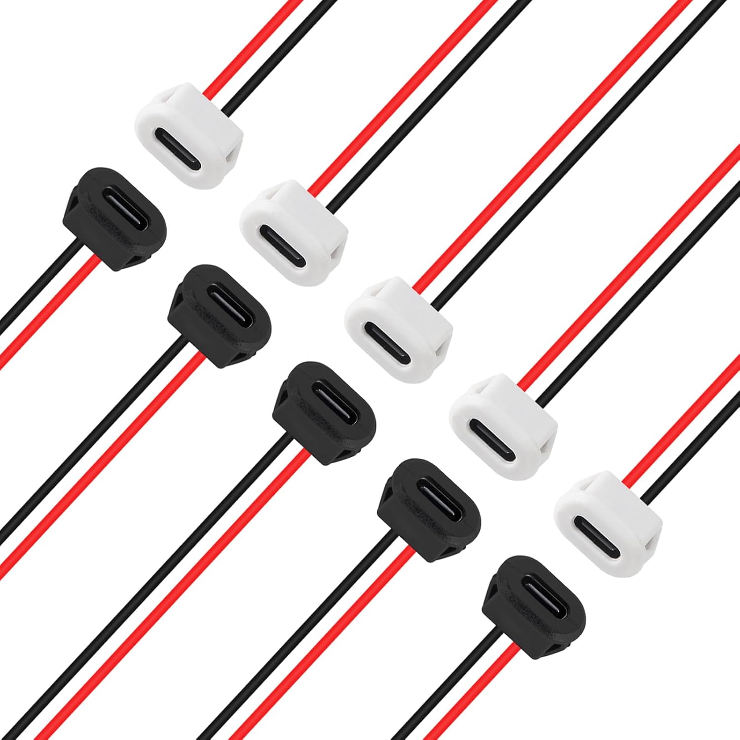 Cable Gland Waterproof - Комплект из 8 USB-разъемов: USB-C штекер