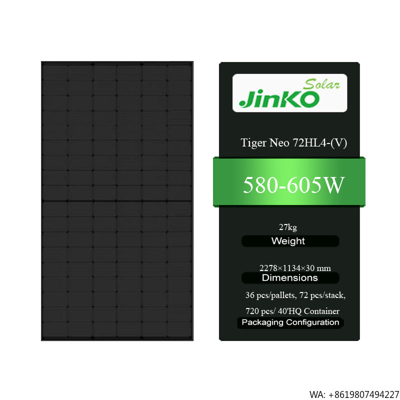 Jinko Solar Panel N-Type - Солнечная панель Jinko Tiger Neo 72HL4-(V)