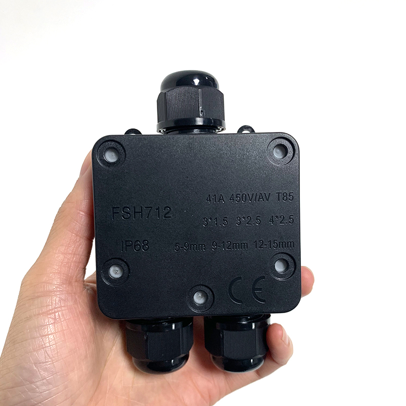 Cable Gland Waterproof - 3-контактные водонепроницаемые распределительные коробки для проводов,