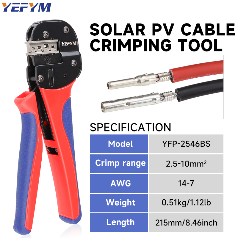 Солнечный обжимной инструмент  – обзор и цена Mc4 Crimping Tool