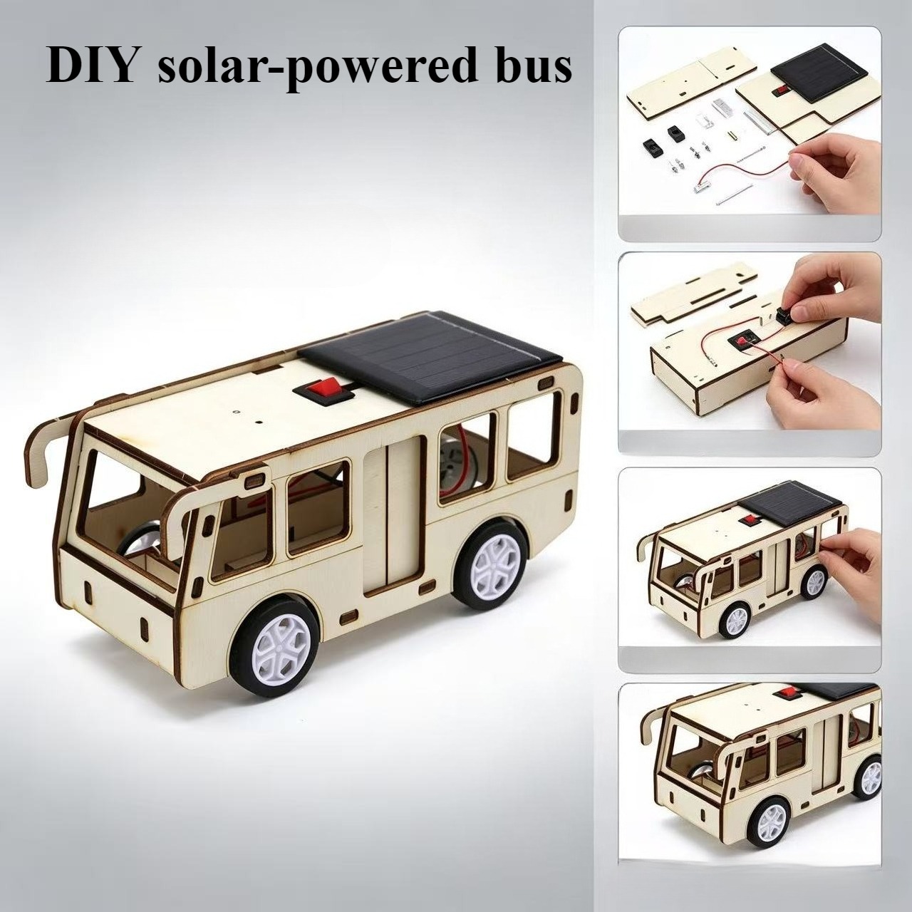 Сборная модель автобуса на сол – обзор и цена Renewable Energy Model