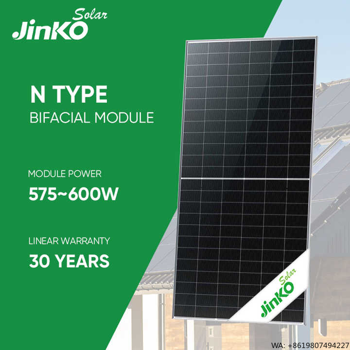 Солнечная панель JINKO N-типа  – обзор и цена Jinko Solar Panel N-Type