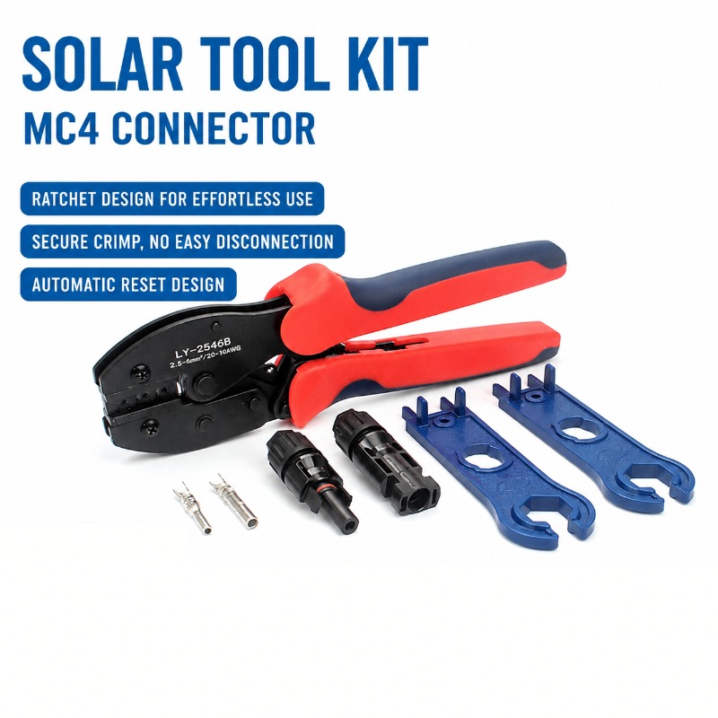 Набор инструментов для обжима  – обзор и цена Mc4 Crimping Tool